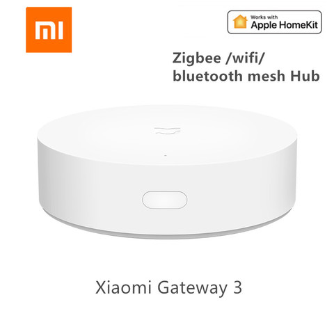 Xiaomi Mijia puerta de enlace multimodo inteligente controlada por Control remoto de voz y automatización dispositivos de conexión inteligente como Hub de malla Ble ► Foto 1/6