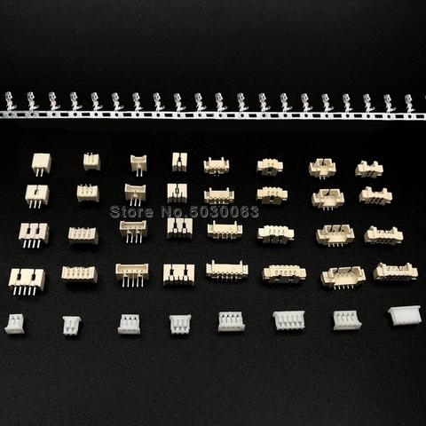 Kit de terminales de conector de cable SMD, Horizontal/Vertical, 1,25 MM, 2/3/4/5/6/7/8/9/10/11/12p, aguja recta pin Header ► Foto 1/2