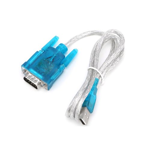 Cable USB negro a RS232 RS-232(DB9), convertidor estándar para PC, envío directo ► Foto 1/6