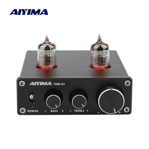 AIYIMA Amplificador de Audio 6K4 tubo Mini placa amplificadora de potencia profesional bilis preamplificador alta fidelidad preamplificador DC12V para cine en casa ► Foto 1/6