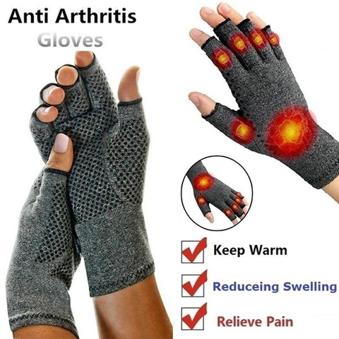 Guantes de compresión para artritis para hombres y mujeres, guantes de  compresión para artritis