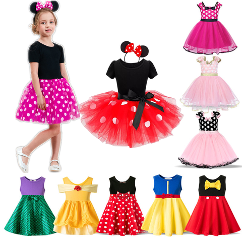 Vestidos infantiles para niñas, cumpleaños, disfraz de Halloween, disfraz de Minnie Mouse, disfraz de Chico, ropa de bebé para chico s 2 6T ► Foto 1/6