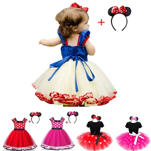 Vestido de princesa para niños pequeños, disfraz de vacaciones de Año Nuevo, Cosplay de Halloween, ropa para niñas pequeñas ► Foto 1/6