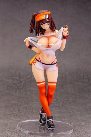 SkyTube-ilustración Original de chica de béisbol, figura de acción de Mataro de PVC, Anime Sexy, figuras en miniatura de juguete ► Foto 1/6