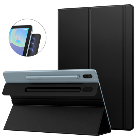 Smart Folio funda para Samsung Galaxy Tab S6 10,5 2022,Slim ligero Smart Shell Stand Cover, fuerte adsorción magnética para Tab ► Foto 1/6