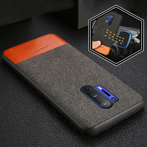 Funda magnética de negocios para oneplus 8 8pro 7 Pro 7T nord, funda a prueba de golpes para coche, original, one plus, 8T, 6, 6t, 7t, 5, 5t ► Foto 1/6