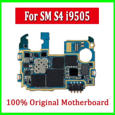 Placa base 100% Original desbloqueada para Samsung Galaxy S4 i9505 con sistema Android, versión europea para S4 i9505, placas Logic ► Foto 1/5