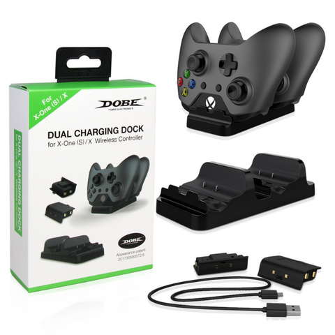 Soporte de Control para X Box Xbox One X S, soporte de mando, cargador de juego de mando USB ► Foto 1/6