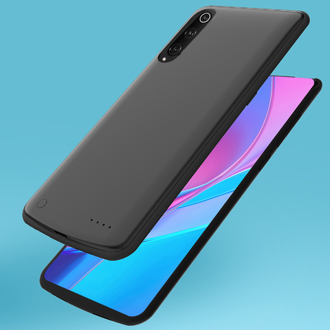 Funda de silicona a prueba de golpes para Xiaomi Mi 9, funda de carga de batería de respaldo para Xiaomi Mi9 SE, 5000mAh ► Foto 1/6