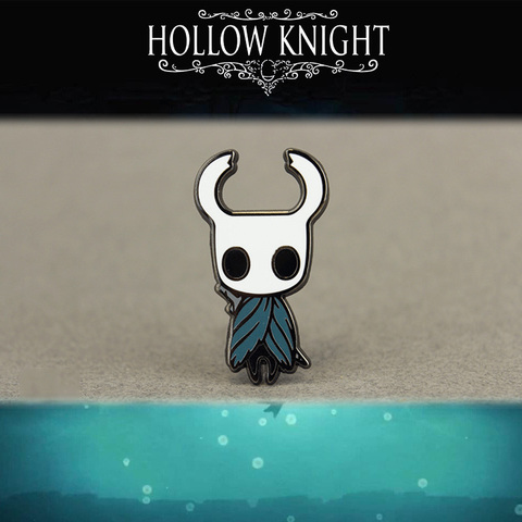 Game Hollow Knight-broche de Metal esmaltado, Pin Wanderer, solapa, insignia de Cosplay ► Foto 1/6