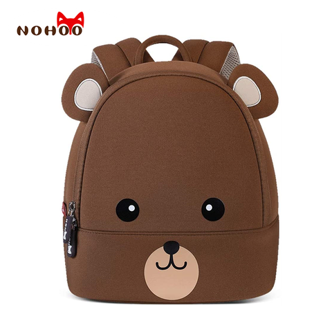 Mochila de neopreno para niños pequeños, morral escolar de dibujos animados con animales en 3D, para guardería, novedad de 2022 ► Foto 1/6