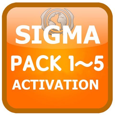 Sigma-activación para Sigma box y Sigma key, paquete de 1, 2, 3, 4, 5, entrega en línea ► Foto 1/1