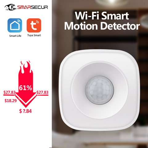 Detector de Sensor PIR de movimiento Sensor de movimiento WIFI Aplicación de vida inteligente sistema de seguridad inalámbrico para el hogar ► Foto 1/6