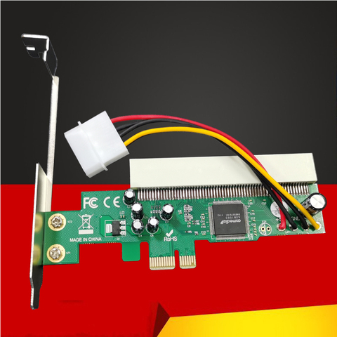 Tarjeta de Bus pci-express a PCI Riser adaptador de alta eficiencia, convertidor de tarjeta de expansión para computadoras de escritorio, conjunto de chips ASM1083 ► Foto 1/6