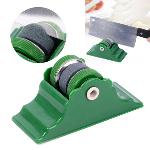 Afilador de cuchillos de cocina, herramienta de piedra para afilar cuchillos redondos de acampada, 3 unidades ► Foto 1/4