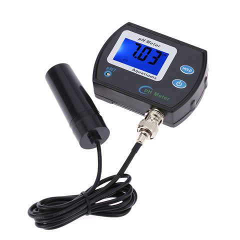 Mini Medidor de PH Digital para acuario de agua, medidor de PH 0.1pH, Analizador de calidad del agua con pantalla LCD ► Foto 1/6