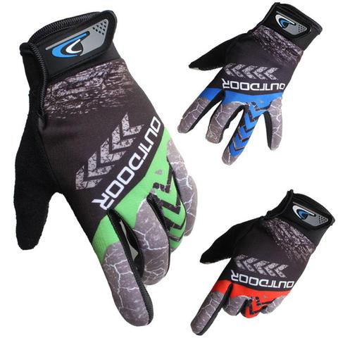 Guantes de invierno para bicicleta de montaña, resistentes a altas temperaturas, antideslizantes y cálidos, para exteriores ► Foto 1/6