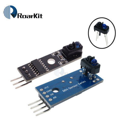 Sensor reflectante infrarrojo IR TCRT5000, interruptor fotoeléctrico, línea de barrera módulo de seguimiento para placa de triodo de diodo Arduino, 3,3 v, 1 Uds. ► Foto 1/6