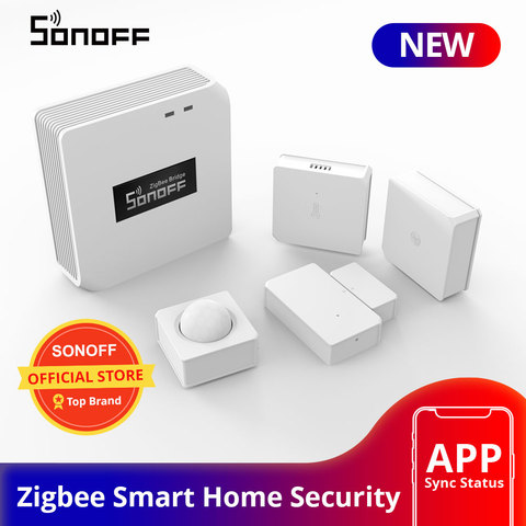 SONOFF puente Zigbee, interruptor inalámbrico, Sensor de temperatura y humedad, Sensor de movimiento, Sensor inalámbrico de ventana de puerta Zigbee 3,0 ► Foto 1/6