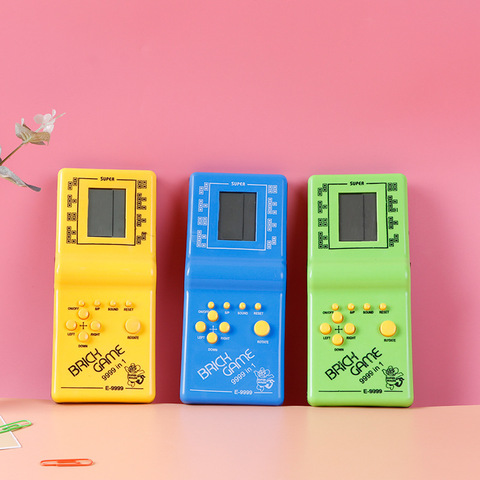 Tetris-consola de juegos de bolsillo para niños y adultos, Consola Electrónica LCD de bolsillo para juguetes ► Foto 1/6