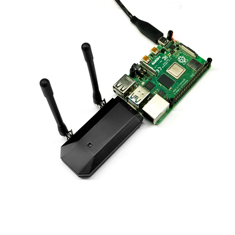 Raspberry Pi-solución de comunicación 4G, módulo 4G LTE cat4, Dongle USB para Raspberry Pi 3b 3b + 4b zero W IPC, red de PC ► Foto 1/5