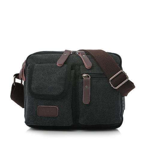 Bolso de hombro de lona de alta calidad para hombre, bolso bandolera de lujo para hombre, bolso de mano, bolso de mano ► Foto 1/6