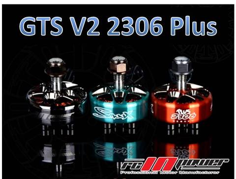 Motor sin escobillas RCINPOWER GTS V2 2306 Plus, SmooX, gama alta, estilo libre, para Dron de carreras de control remoto, piezas, 4 Uds. ► Foto 1/6