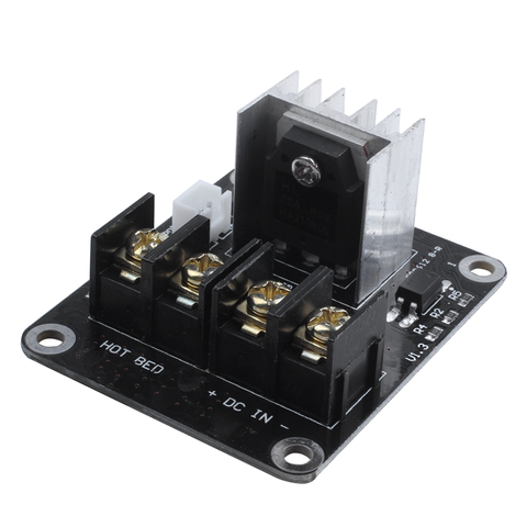 3D impresora semillero MOSFET módulo de expansión inc 2pin plomo Anet A8 A6 A2 Compatible negro ► Foto 1/6
