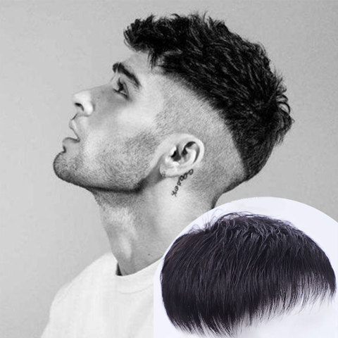 MUMUPI-pelucas de cabello sintético para hombres jóvenes, pelo corto y natural, estilo de corte, ligero ► Foto 1/6