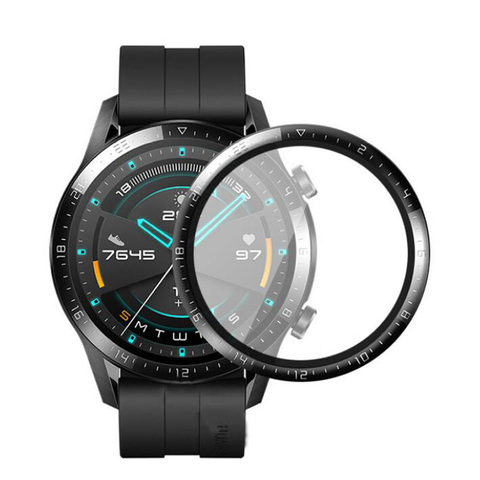 Protector de pantalla LCD (no de vidrio) 3D curvado borde suave claro película protectora completa para Huawei Watch GT 2 46mm GT2 Smartwatch ► Foto 1/4