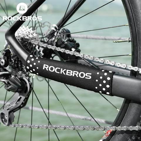 ROCKBROS-Protector ultraligero para cadena de bicicleta, Protector de cadena de secado rápido, accesorios para bicicleta ► Foto 1/6