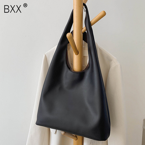 BXX-bolsos de piel sintética de alta capacidad para mujer, carteras de hombro y de viaje, tendencia de otoño e invierno, HO969, 2022 ► Foto 1/6