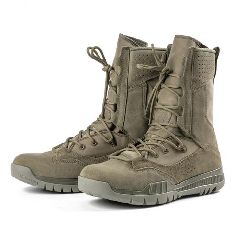 Botas hombre militar táctico militar botas verde salvia botas de los hombres de la mitad de la pantorrilla botas de combate de los hombres ► Foto 1/6