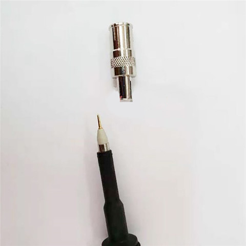 Sonda de osciloscopio 3,8mm/5mm adaptador para HF Tektronix para Agilent BNC adaptador sonda BNC Quick Plug accesorios de repuesto ► Foto 1/6