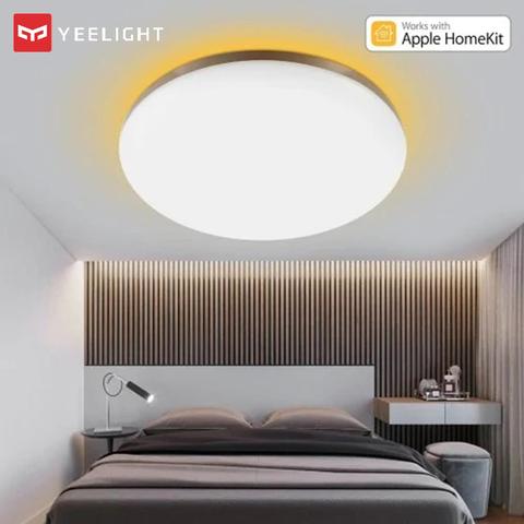 Yeelight-luces LED de techo inteligentes para sala de estar, 50W/52W, luz ambiental colorida, Control por aplicación Homekit, AC220V, novedad ► Foto 1/6