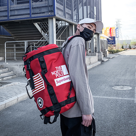 Mochila de gimnasio para mujer, Mochila de gimnasio de lona, deportiva para baloncesto, para amantes de la aptitud, Mochila de viaje para Yoga, bolso de hombro 2022 ► Foto 1/6