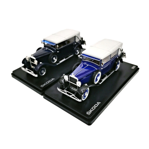 Abrex Diecast 1/43 Skoda 860 de aleación Retro clásico serie de coches modelo colección decoración regalo juguetes para niños caja de acrílico con Base ► Foto 1/6
