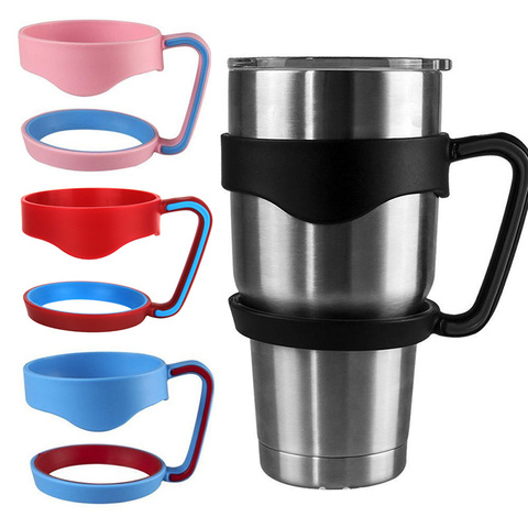 Mango para vaso de 30 oz, soporte para taza de coche, accesorios para botellas de café, agua, té, plástico aislado portátil ► Foto 1/6