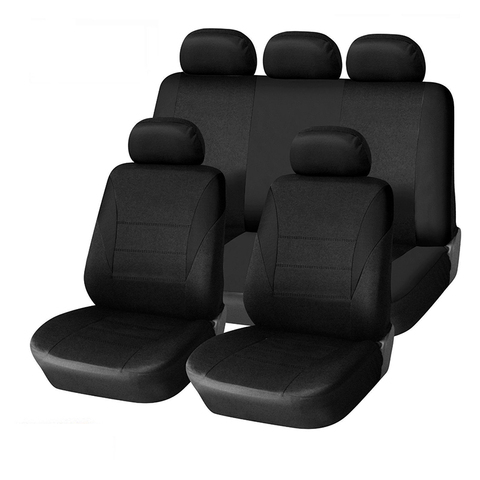 Cubiertas de asiento de coche Set completo automóvil cubre para Audi BMW Benz Toyota Honda Nissan Mazda KIA Ford Buick Protector de asiento de coche cubierta ► Foto 1/6