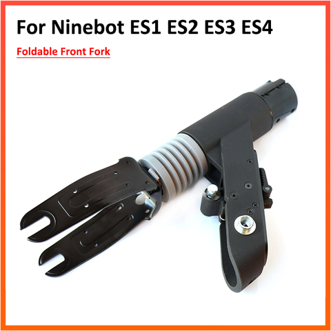 Horquilla delantera plegable para patinete eléctrico, piezas de horquilla delantera para monopatín, para Ninebot ES1 ES2 ES3 ES4 ► Foto 1/1