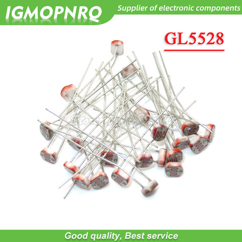 30 Uds Resistor fotosensible fotoresistor Optoresistor 5mm GL5528 DIP nuevo Original envío gratis ► Foto 1/1