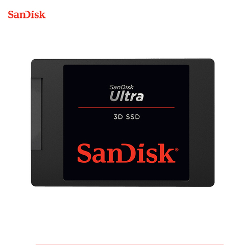 Sandisk-disco duro de estado sólido ULTRA 3D, 250gb, 500GB, 1TB, 2TB, 2,5 pulgadas, SATA III, HD SSD, 560 MB/S, para ordenador portátil y de escritorio ► Foto 1/6