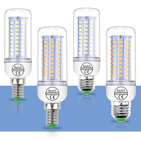 Bombilla Led de mazorca de maíz con forma de vela E27, foco de 220V, 240V, 2835, 5W, 10W, 15W, 20W, bombillas pequeñas de ahorro de energía, iluminación de mesa de pared para el hogar, E14 ► Foto 1/6