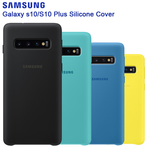 SAMSUNG-funda de silicona Original para teléfono móvil, cubierta a prueba de golpes para Galaxy S10, S10X, S10Plus, SM-G9750, S10, X, S10E, SM-G970F, G970U, G970N ► Foto 1/6