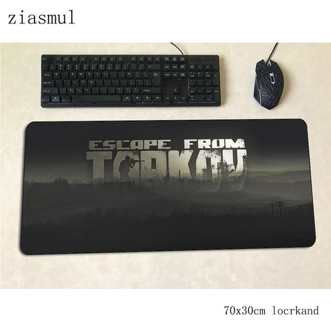 Alfombrilla de ratón de escape de tarkov esteticism 70x30 cm, alfombrilla de ratón de escritorio para juegos, alfombrillas de gamer de dibujos animados ► Foto 1/4