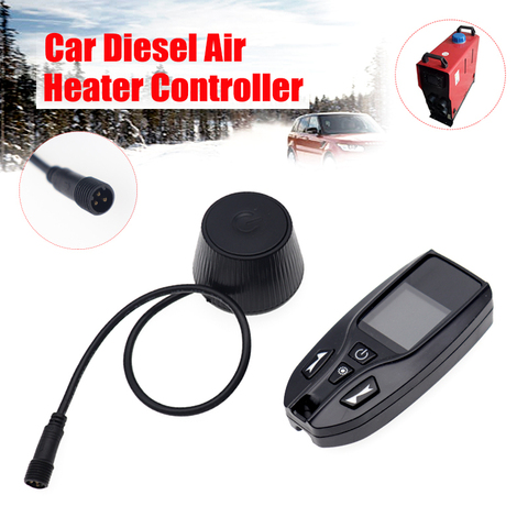 Calentador de aire automático para coche, Control remoto bidireccional, Monitor LCD, interruptor, controlador de estacionamiento, Termostato para calentador diésel, 12V 24V ► Foto 1/6