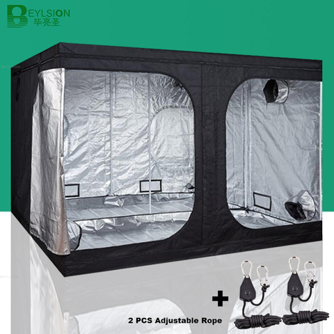 Tienda de cultivo BEYLSION 1680D Caja de cultivo para cultivo de tienda de campaña hidropónica para cultivo de plantas carpa para cultivo de invernadero de plantas + cuerda kit ► Foto 1/6