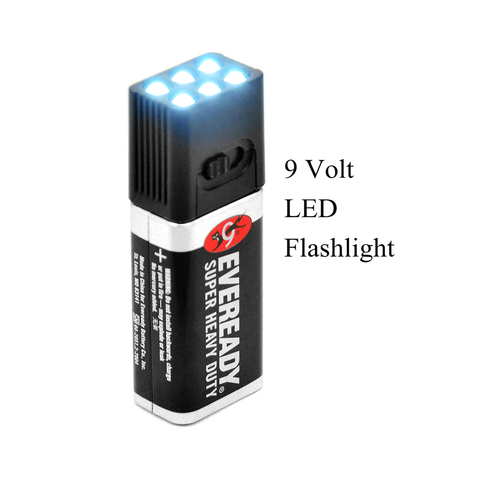 Bloclite-linterna LED de 9 voltios para exteriores, tamaño compacto, ultrabrillante, para acampar al aire libre ► Foto 1/6