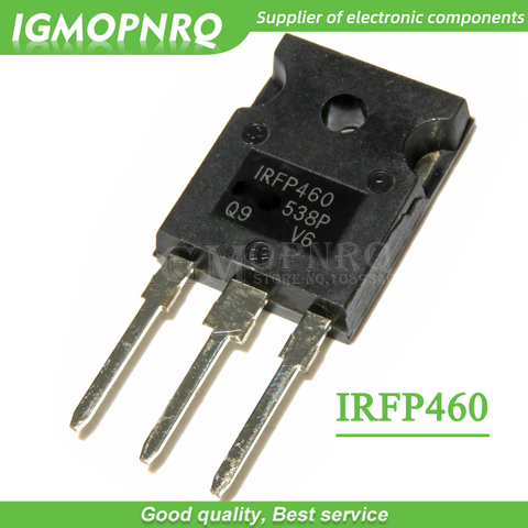 IRFP460PBF-MOSFET a-500, 247 V, Canal N, Original, nuevo, envío gratis, 10 Uds. ► Foto 1/1