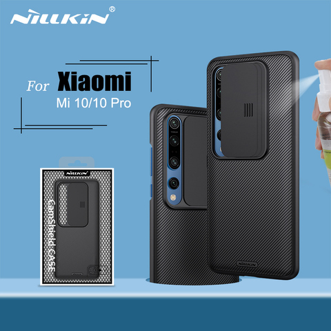 Carcasa NILLKIN para xiaomi mi 10, cubierta deslizante 6,67 para protección de cámara para xiaomi mi 10 pro, funda trasera para xiaomi 10 5G ► Foto 1/6